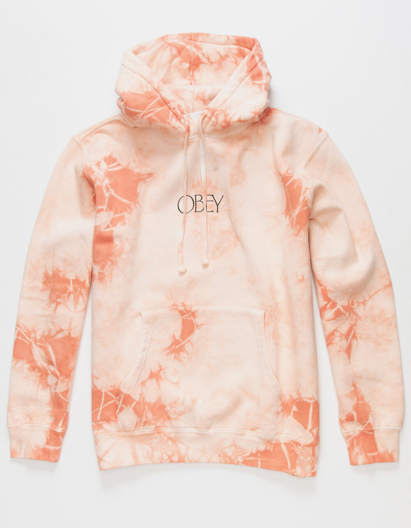 OBEY Unlimited Obey Mens Tie Dye Hoodie image number 0