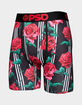 PSD Pin Roses Mens Boxer Briefs image number 2