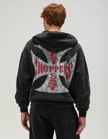 WEST COAST CHOPPERS Crawler Mens Zip-Up Hoodie Primary Image