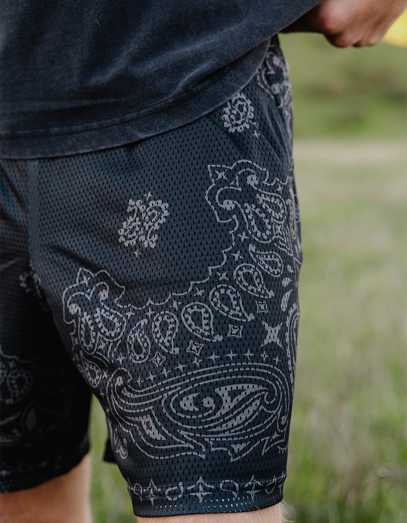 RSQ Mens 6" Mesh Shorts image number 4