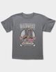 WESTERN Wild Rodeo Roses Unisex Kids Tee image number 1