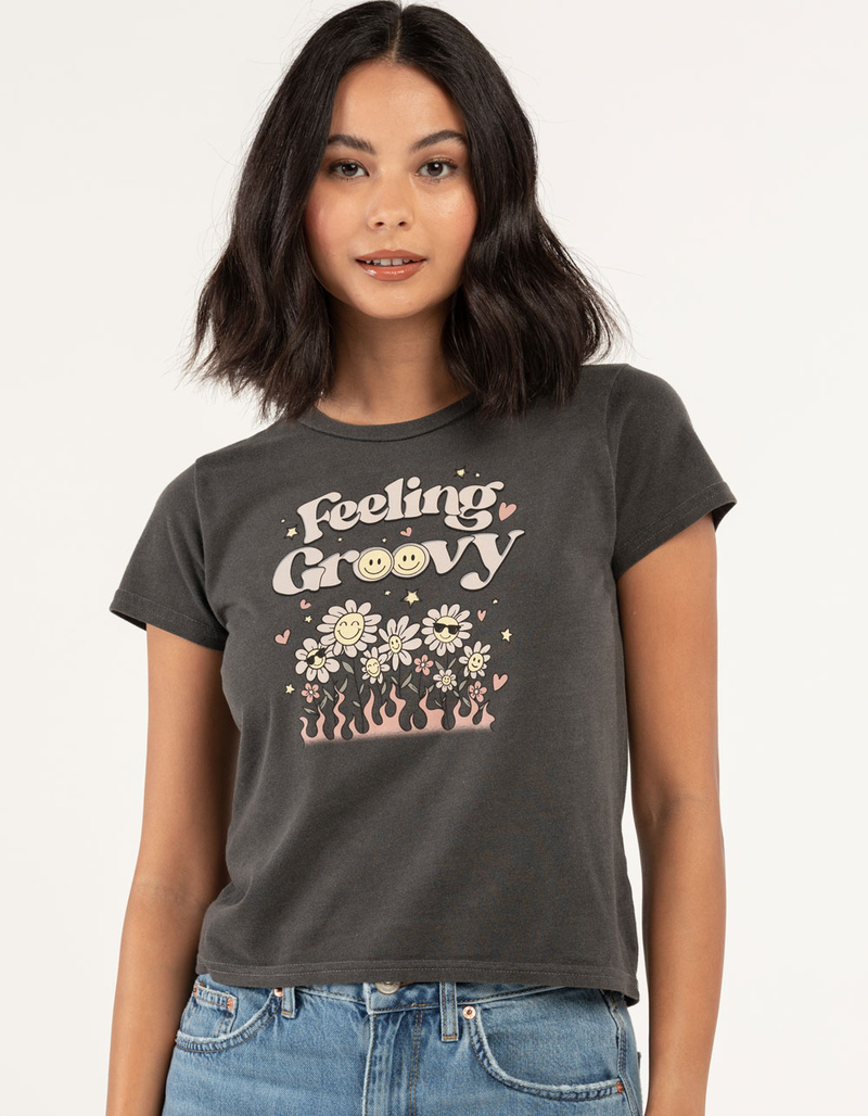 FULL TILT Feeling Groovy Womens Tee image number 0