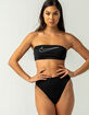 NIKE Black Bandeau Bikini Top image number 4