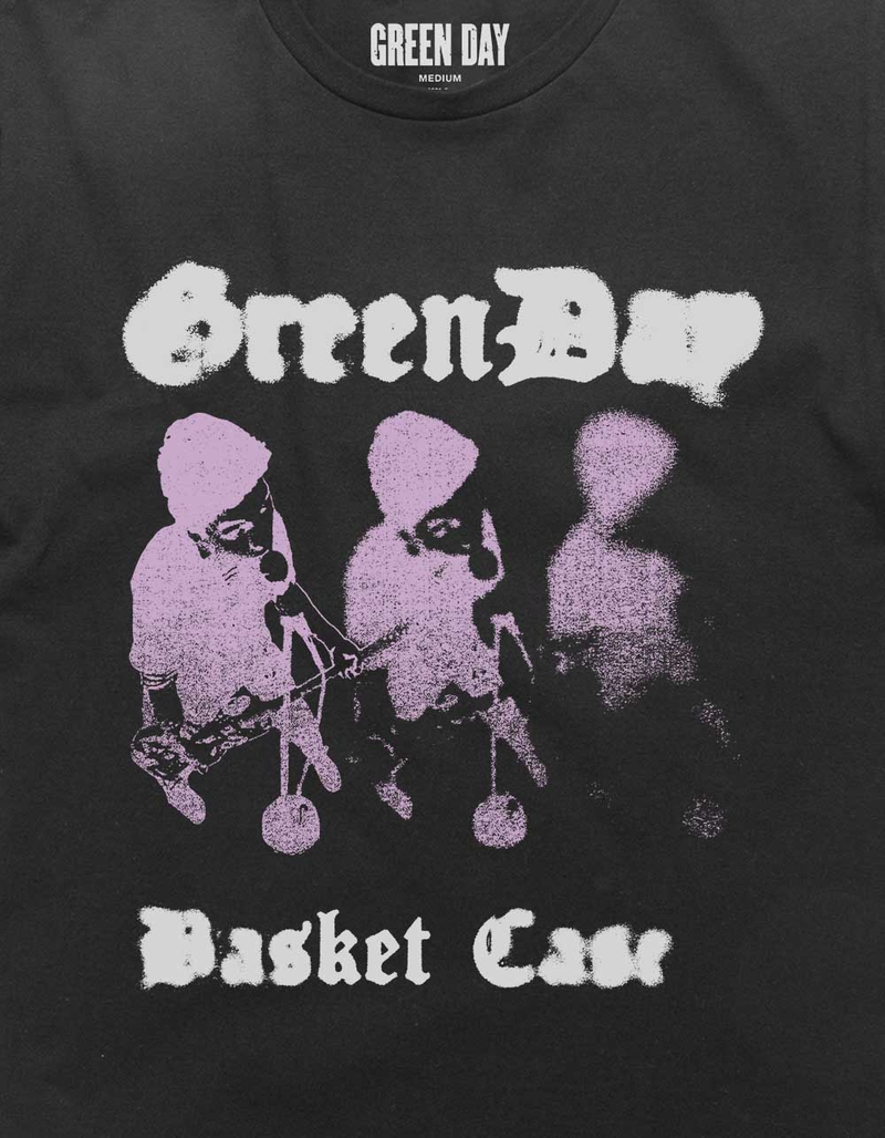 GREEN DAY Purple Basket Case Unisex Tee image number 1