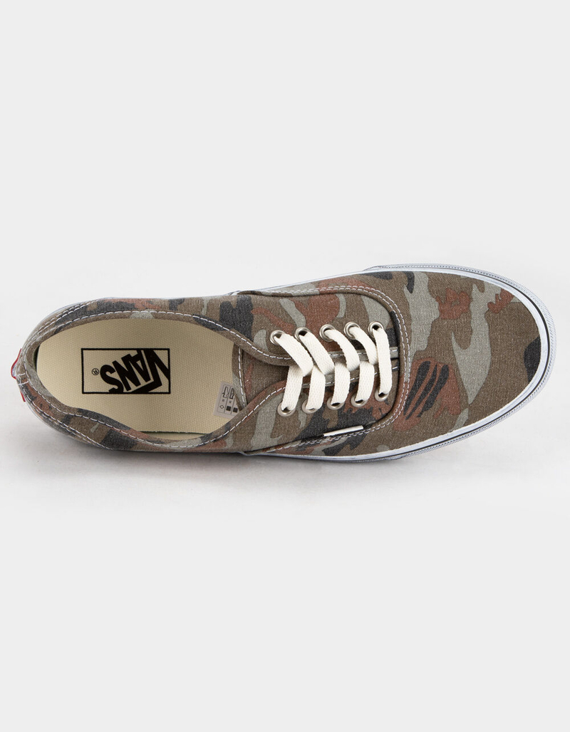 VANS Washed Camo Authentic Mens Shoes image number 2