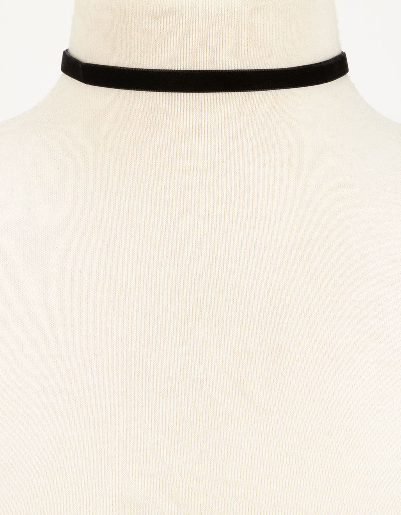 FULL TILT 4 Pack Velvet/Chain Chokers image number 5