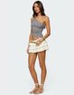 EDIKTED Knotted One Shoulder Asymmetric Top image number 4