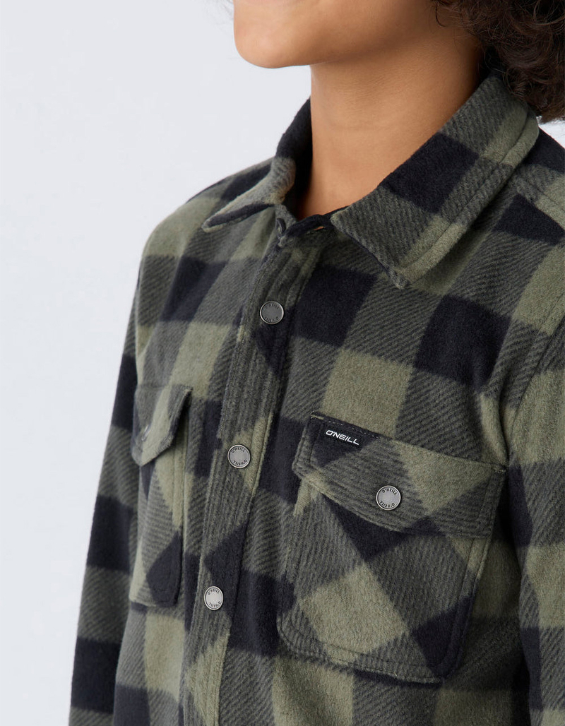 O'NEILL Glacier Boys Superfleece Button Up Shirt image number 2
