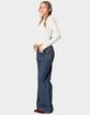 EDIKTED Textured Sheer Boat Neck Top image number 4