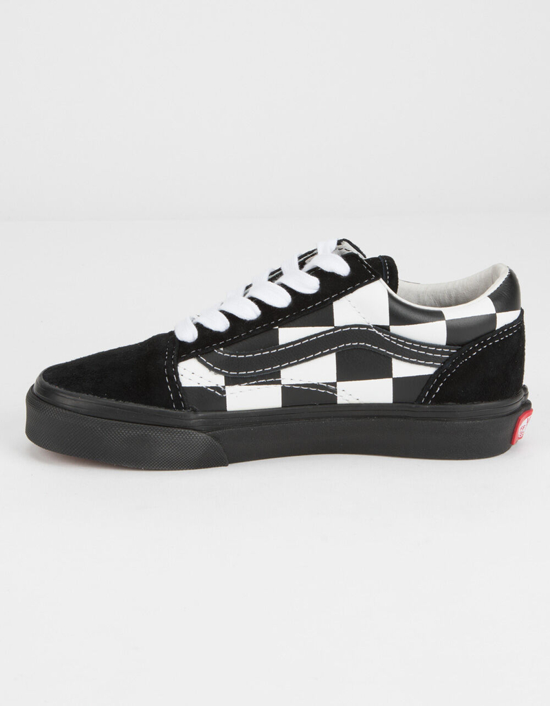 VANS Oversized Check Old Skool Girls Shoes image number 3