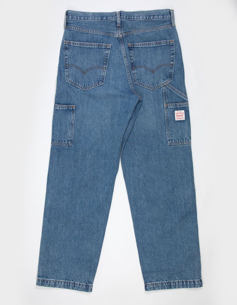LEVI'S 568 Mens Loose Straight Double-Knee Carpenter Jeans