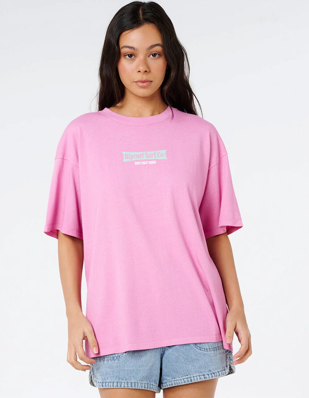 RIP CURL West Coast Heritage Womens Tee - PINK | Tillys