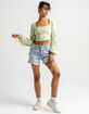 CHARLIE HOLIDAY Mia Womens Crop Top image number 4