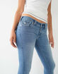 TRUE RELIGION Becca Low Rise Big T Bootcut Womens Jeans image number 3