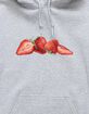 STRAWBERRY Fruit Cluster Unisex Hoodie image number 2