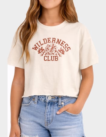 PRINCE PETER Wilderness Club Girls Crop Tee Primary Image