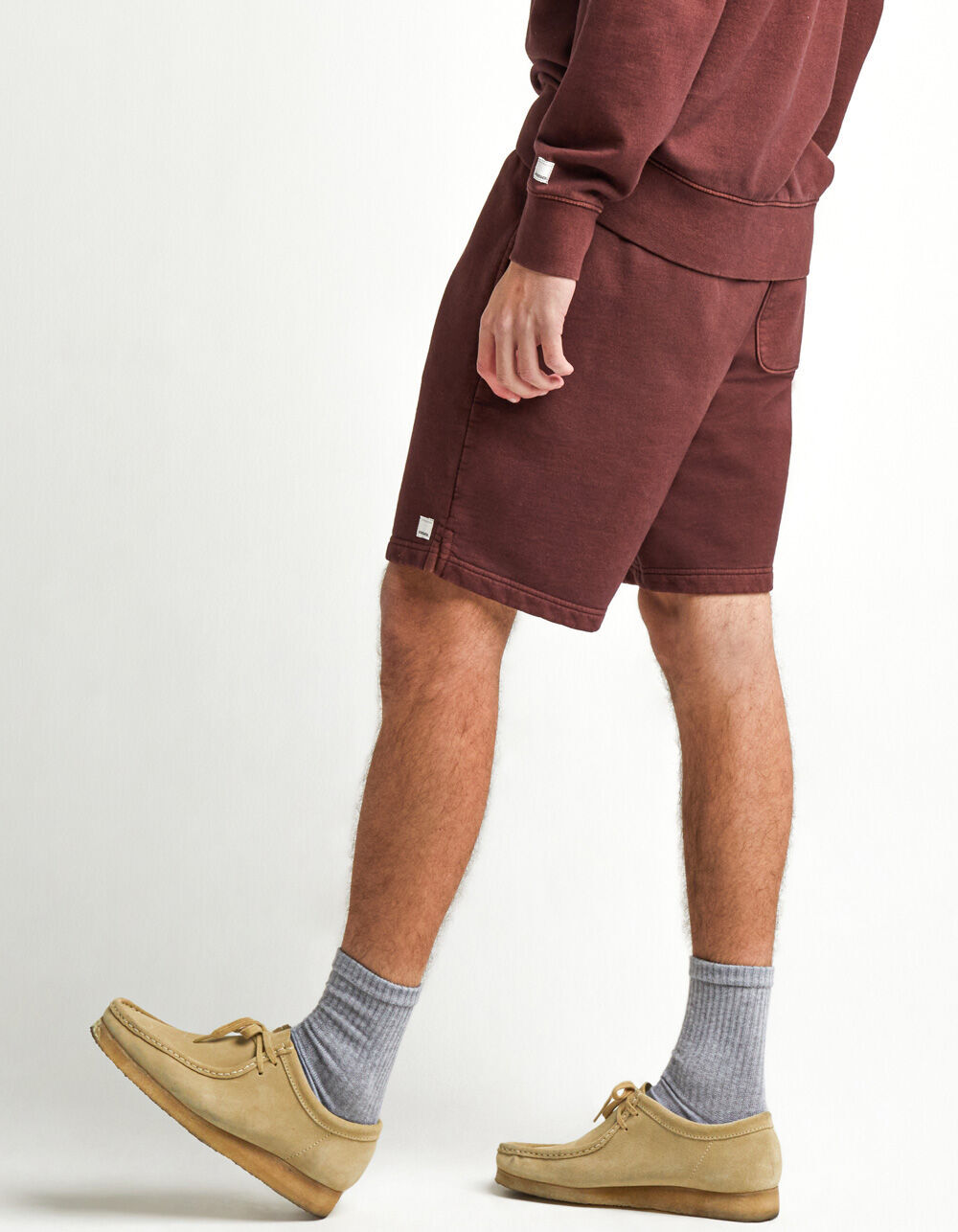 RSQ Premium Mens Brown Sweat Shorts 