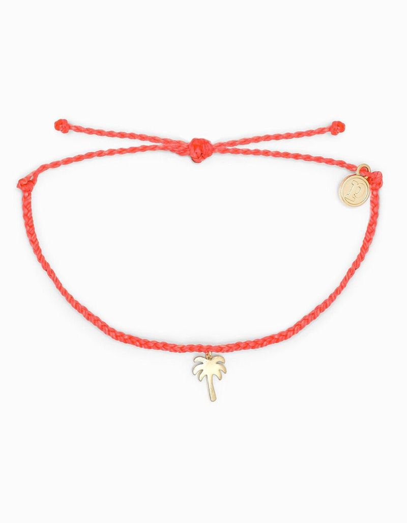PURA VIDA Palm Tree Pink Bracelet image number 0