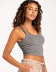 TILLYS Square Neck Womens Tank Top image number 2
