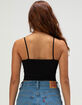 FULL TILT Scoop Neck Rib Seamless Womens Cami image number 4