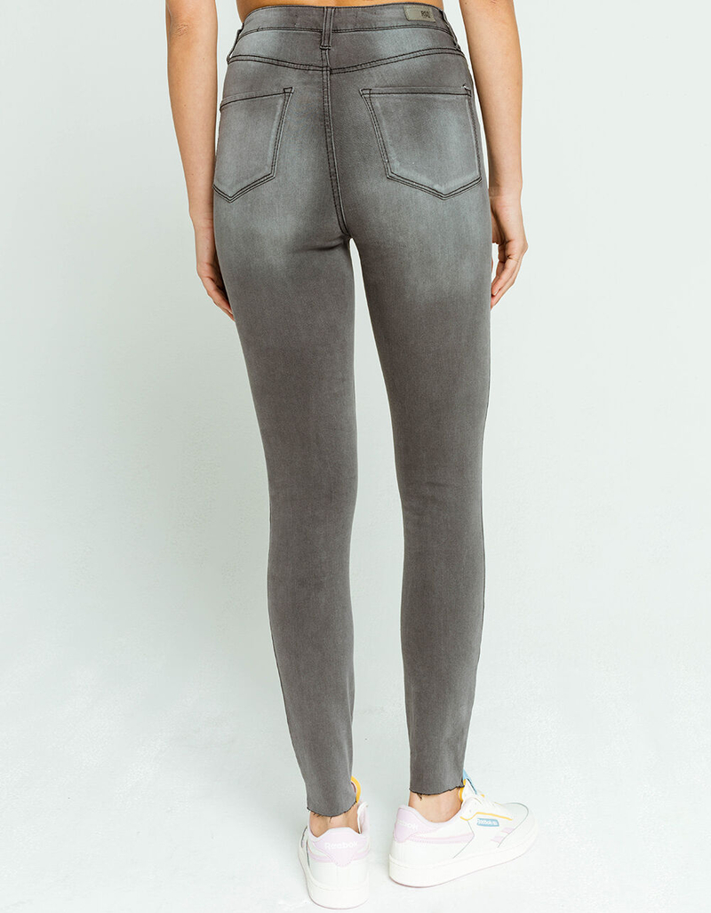 RSQ Super High Rise Womens Gray Jeggings image number 3