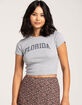 FULL TILT Florida Womens Baby Tee  image number 1