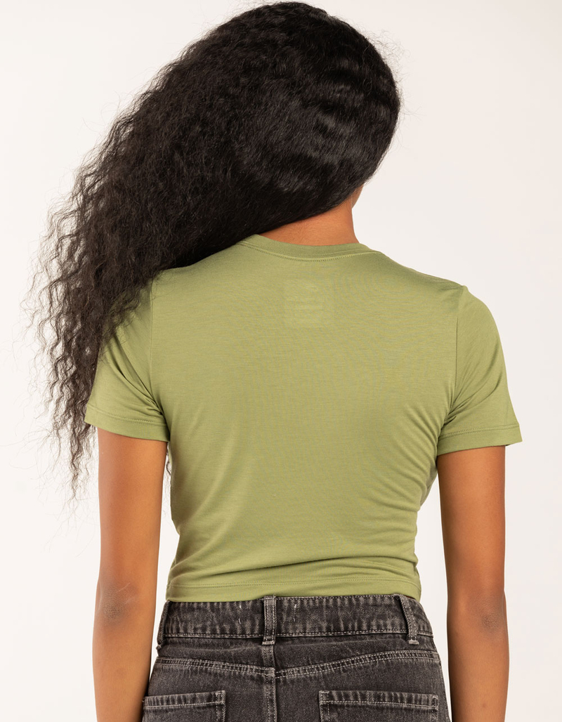 NIKE Sportswear Essential Womens Crop Tee image number 2