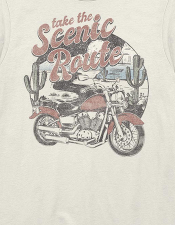 MOTO Scenic Route Unisex Tee Alternative Image