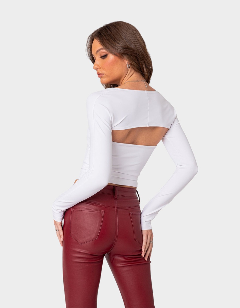 EDIKTED Sora Two Piece Shrug Top image number 3