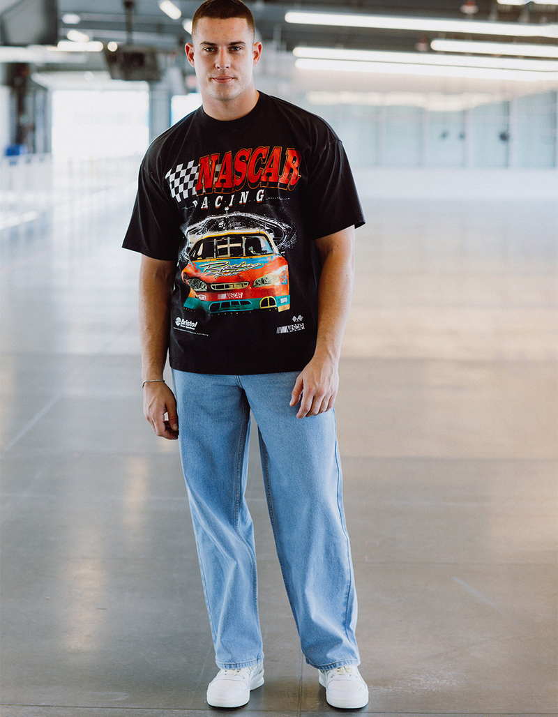 TILLYS x NASCAR Racecar Mens Boxy Tee image number 3