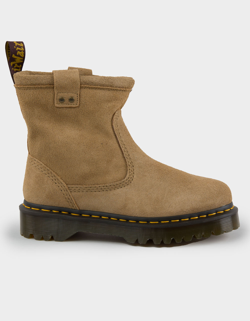 DR. MARTENS Anistone Lo Womens Suede Boots image number 1