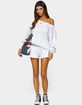 EDIKTED Kordelia Off Shoulder Sweatshirt image number 5