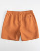 RIP CURL Bondi Pigment Mens Rust Volley Shorts image number 2