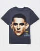 UFC The Diamond Dustin Poirier Mens Oversized Tee image number 2