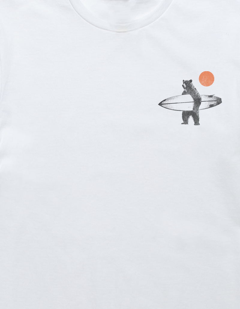 CALIFORNIA Surf Bear Unisex Tee image number 3