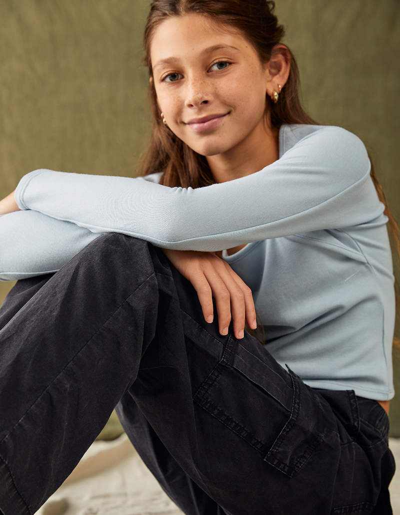 RSQ Girls Solid Shrug Top image number 3