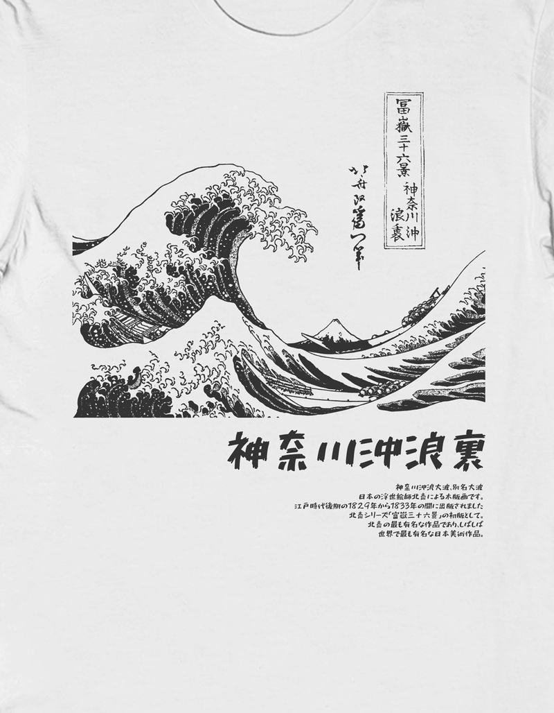 APOH Hokusai Mono Unisex Tee image number 1