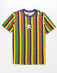 NEON RIOT Felix The Cat Stripe Mens T-Shirt image number 1