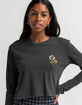 VOLCOM The Volcom Stones Womens Crop Tee image number 2