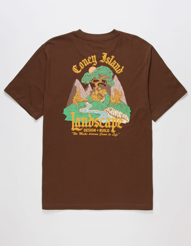 CONEY ISLAND PICNIC Landscape Mens Tee image number 0