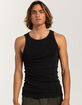 RSQ Mens Washed Fitted Rib Tank Top image number 2