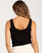 TILLYS Lace Trim Womens Tank Top image number 3