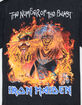 IRON MAIDEN Number Of The Beast Fire Mens Boxy Tee image number 4