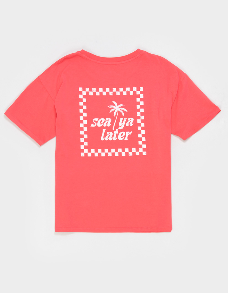FEATHER 4 ARROW Sea Ya Later Girls Tee image number 0