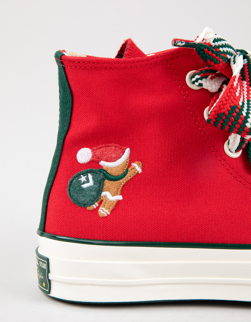 CONVERSE Chuck 70 Christmas High Top Womens Shoes image number 8
