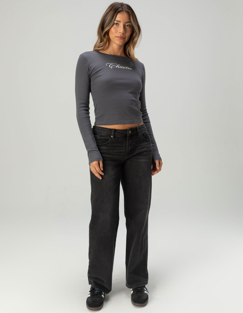 RSQ Womens Chaotic Baby Tee image number 4