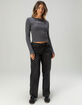 RSQ Womens Chaotic Baby Tee image number 5