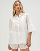 O'NEILL Olivia Womens Button up Cover Up Shirt image number 5
