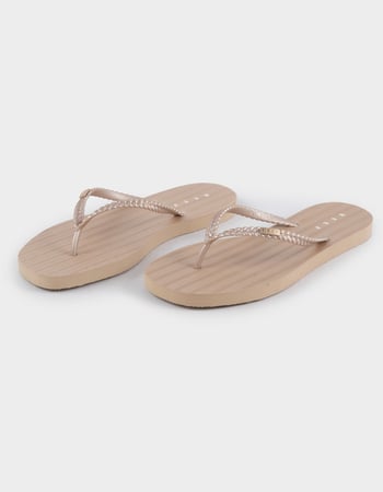REEF Seaside Twist Womens Square Toe Flip Flops Primary Image
