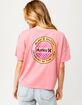 HURLEY Circle Check Flouncy Womens Color Changing Tee image number 1